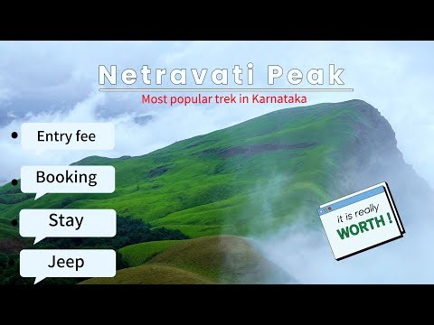 Netravati Peak II Most popular trek in Karnataka, chigmagalur 