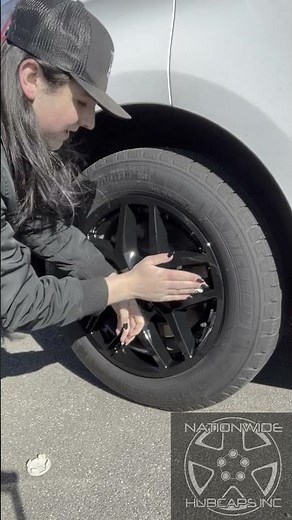 Installing 2021-2024 Ford Edge SEL 18" Wheel Skins Hub Caps Full Snap On Rim Covers 8821-GB