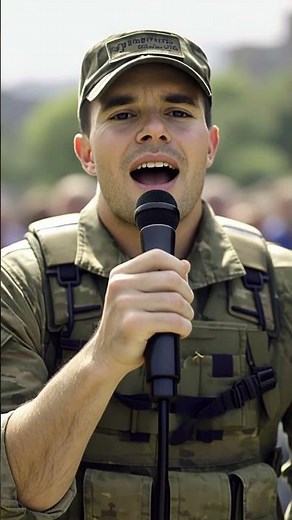 Soldier Sings a Powerful Christian Worship Song | Cinematic Inspirational Performance