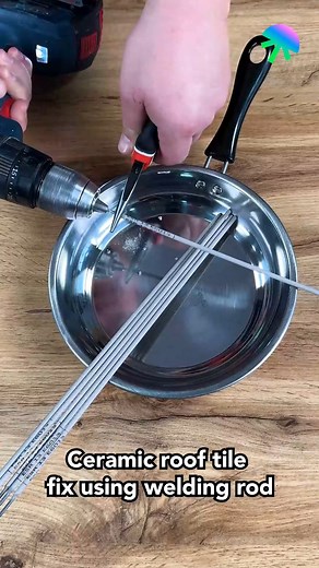 11K views · 21 reactions | Ceramic roof tile fix using welding rod | Spiritual Journey | Facebook