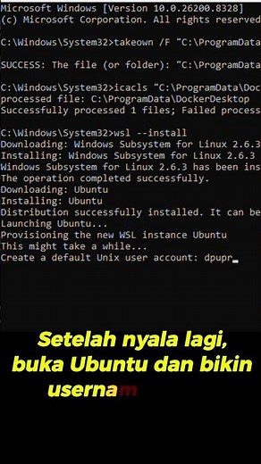 Install WSL di Windows Cuma 40 Detik 🤯