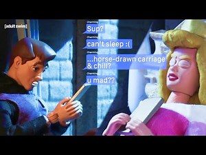 Prince Charming’s Late Night Texts | Robot Chicken | adult swim