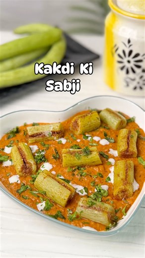 Desi Kakdi Ki Sabzi | Healthy & Flavour-Packed Cucumber Recipe #shorts #cucumber #healthy
