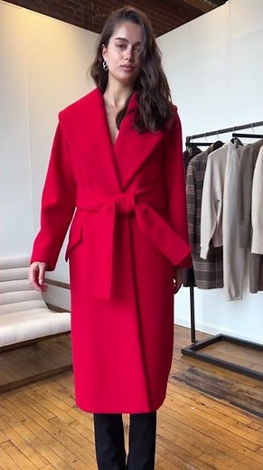 How to Tie a Wrap Coat