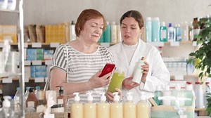 Mature Woman Scans Barcode Shampoo Package Stock Footage Video (100% Royalty-free) 3990187511 | Shutterstock
