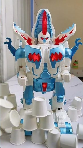 Dragon Armor Remote Control Transformation Dinosaur Robot #toys #short