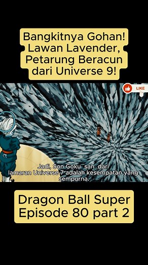 Dragon Ball Super Eps 80 Part 2 - Bangkitnya Gohan! Lawan Lavender, Petarung Beracun dari Universe 9! #dragonball #kartun #goku #anime | Raffaza Alfarizky
