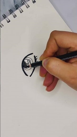 Cartoon Eye Drawing Tutorial | Easy Step-by-Step Eye Sketch