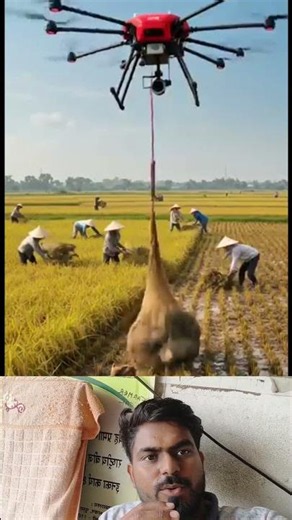 Drones Capture Wild Boars Destroying Crops 🚁🐗 | Smart Farm Protection #shorts