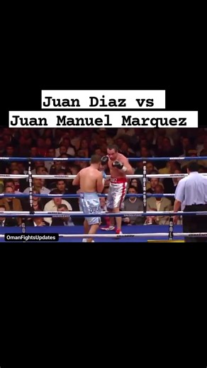 Juan Manuel Márquez vs. Juan Díaz, billed as A Battle for the Ages. A Fight for Supremacy, was a boxing lightweight title superfight, for the vacant WBO and WBA lightweight championship, and Marquez's The Ring lightweight title. The bout was held on February 28, 2009, at the Toyota Center in Houston, Texas, United States. Marquez won the fight via technical knockout in the ninth round. #boxinghistory #boxeo #boxing | Oman Fights Updates