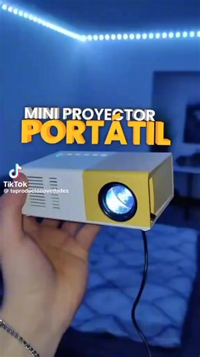 Proyector Mini Portátil: Tu Cine en Casa
