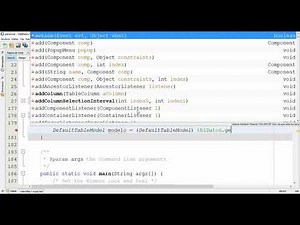 Inserción de datos en una tabla con formularios en java