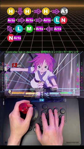 HxH Nen Impact Combos - Machi 1002 Damage Combo マチ 1002 ダメージコンボ #hunterxhunter #hxh #comboguide