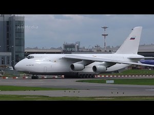 Ruslan white Antonov An-124 RA-82042 Volga-Dnepr VKO 2019