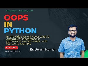 Object Oriented Programming in Python | OOP Concepts Explained with Examples