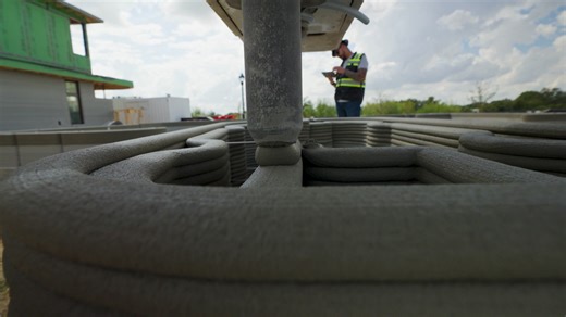 What is it like to watch your home be 3D-printed? | Meet new ICON Homeowners Derek & Sashaun "It's the design aesthetic, the peace in coming home, it's knowing we're getting a place that's not a step to something else, it's grounding our family".... Derek and Sashaun are two of the newest ICON homeowners at the Mueller community in Austin, TX. They purchased their ICON home when it existed only as construction documents and a few renderings, and now they’re watching that vision come to life, lay