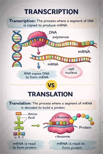 Transcription vs. Translation Explained for Students