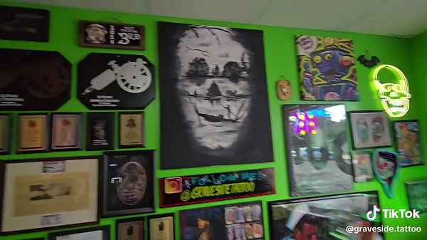 Discover the World Famous Graveside Tattoo Shop!