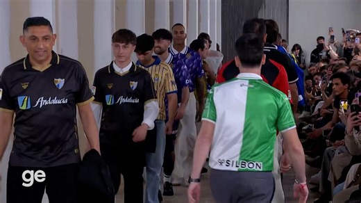 Clubes espanhóis anunciam uniformes para Dia Retrô no Madrid Fashion Week