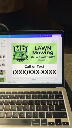 How to make yard signs #lawnmowingbusiness #lawncare #lawnmowing #mdmowing #marketing