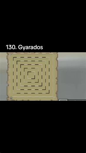 this was honestly the most detailed sprite I worked on #minecraftmapart #minecraftbuilding #Minecraft #pokemon #gyarados