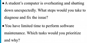 A student's computer is overheating and shutting down unexpecte... | Filo