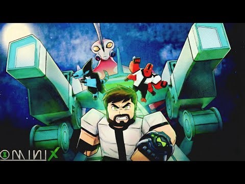 BEN 10K OMNITRIX SHOWCASE OMNI X DEFINITIVE - Omni X #roblox #ben10