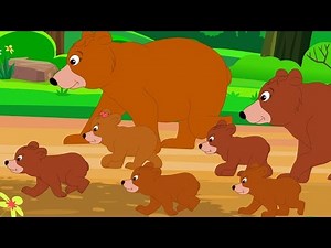 Five Little Bears | Nursery Rhymes | Kids Songs | Children Rhymes