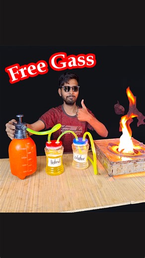 176K views · 1.4K reactions | How to Make Free Gas at Home | Lpg Gas Using Petrol and Water //#highlights | Rana Craft | Facebook