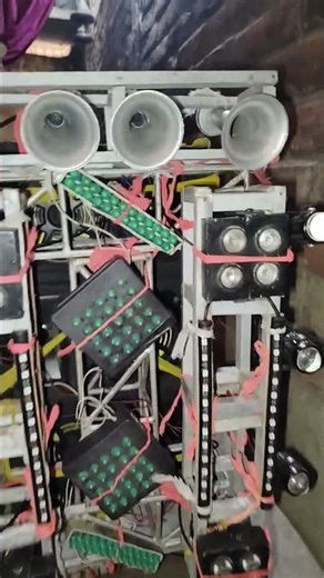 #Mini DJ Prem Dhamaka 🔥#Desi Jugaad Sound System#Full Setup |DJ Light Testing#minidj #sarzendjsong