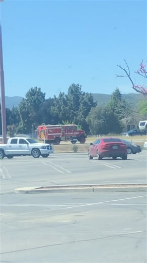Calfire passing by Pismo Beach