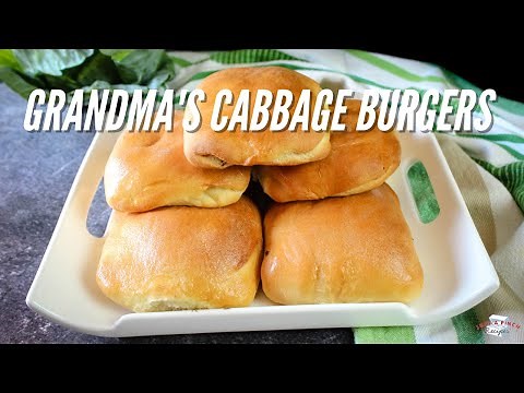 Grandma's Cabbage Burgers Recipe - similar to Runzas and Bierocks