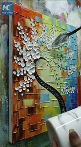 Colorful and vivid! Watch how Chinese artists produce paintings creatively | China Xinhua News