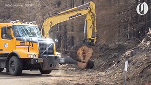 A look at the ongoing work by the Oregon Department of Transportation to clear and maintain roadways after wildfire damage. | The Oregonian
