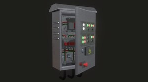 Electric Box - Download Free 3D model by barbodoji