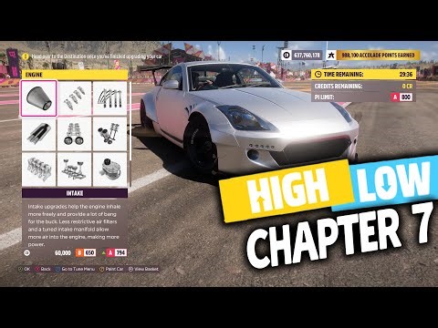 Hi-Low Story - Chapter 7 - Upgrades and Tuning | 3 stars | Forza Horizon 5