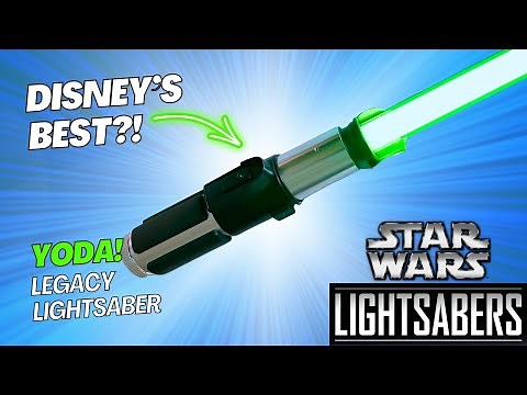 DISNEY DID IT! - Yoda's Galaxy's Edge Legacy Lightsaber Review