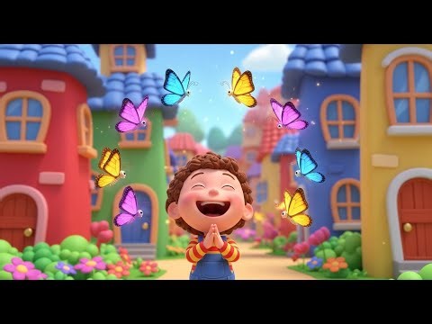 Counting Butterflies in the Garden | Beautiful Learning Song for Kids