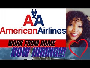 AMERICAN AIRLINES IS HIRING NOW | Work From Home Job ❤️ #workfromhome