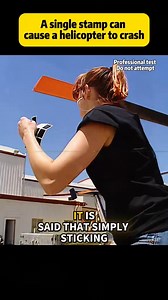 289K views · 1K reactions | Part1 A singal stamp can cause a helicopter to crash #science #tiktok #tiktokscenestealercontest | Interesting Facts | Facebook