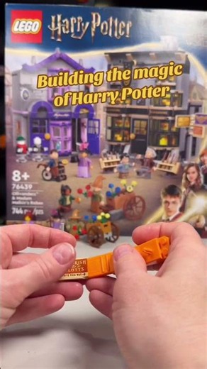 Bringing it back to the world of Harry Potter Lego World with set 76439 Olivander’s & Madam Malkin's