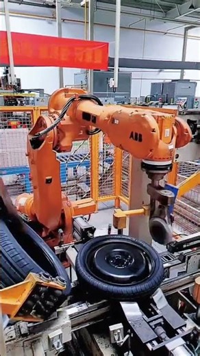 Watch Robots ASSEMBLE Car Wheels in SECONDS! 🛞