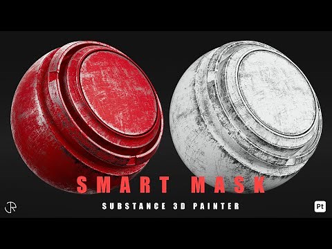 Boost your texturing with smart mask in substance 3d painter