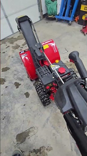 changing belts on a buddys snowblower#snowblowers #garagelife #mechanic #garageequipment #learning