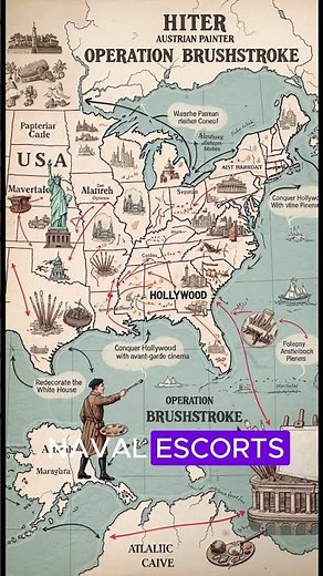 The Austrian Painter’s Secret Plan to Invade America – A Hidden WWII Strategy Revealed #worldwar2