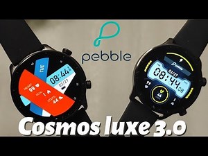Pebble Cosmos Luxe 3 😍 Review & Unboxing | Pebble smartwatch Unboxing | Pebble Smartwatch | New