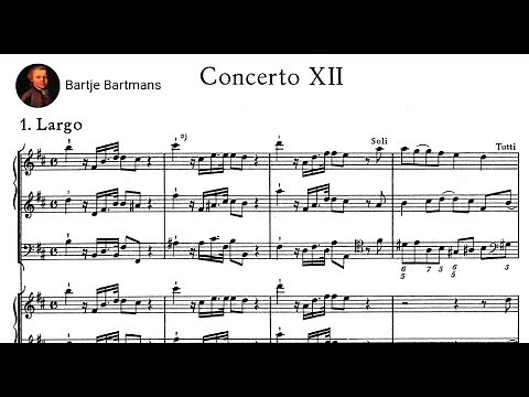 George Fr. Handel - Concerto Grosso Op. 6, No. 12 (1739)