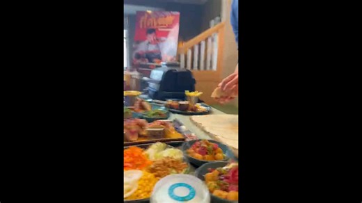 Making a Burrito With All The New Harvester Menu Items