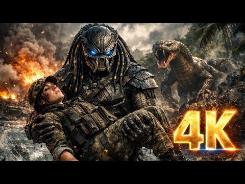 Alien Predator vs Mutant Snake: Final Rescue Battle (4K)🎬🔥#AlienPredator#MonsterBattle#Cinematic4K