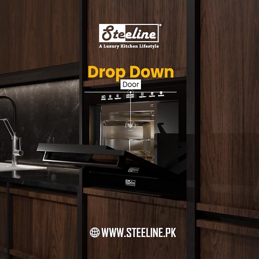 Bring efficiency and elegance to your kitchen with the STEELINE...